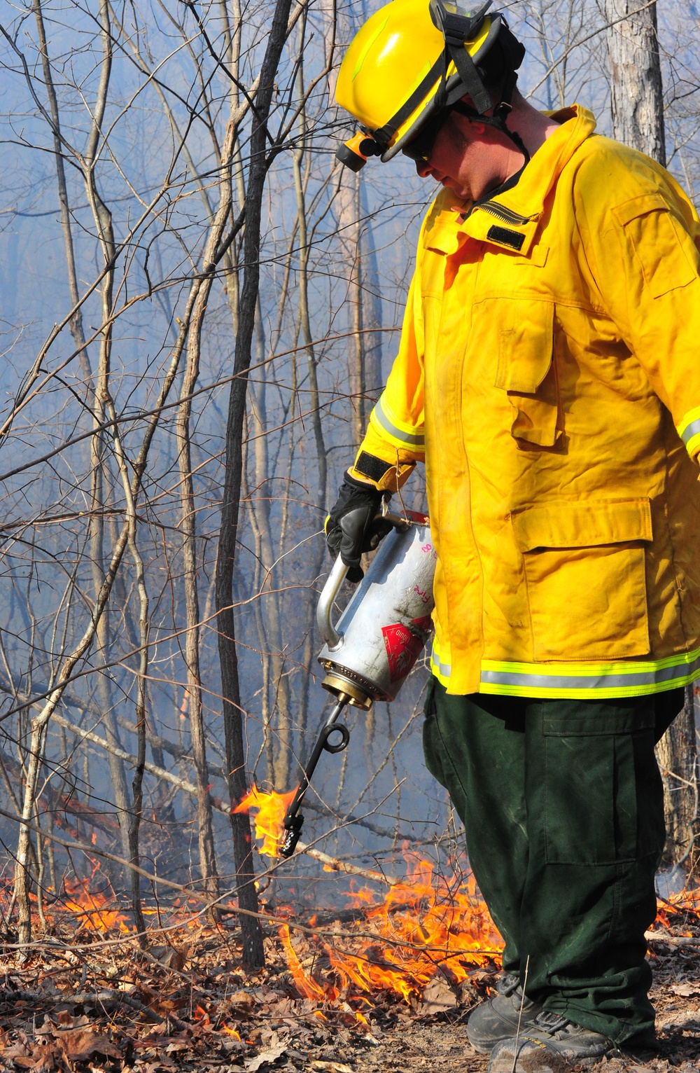 Base firefighting officials: largest fire in 25 years