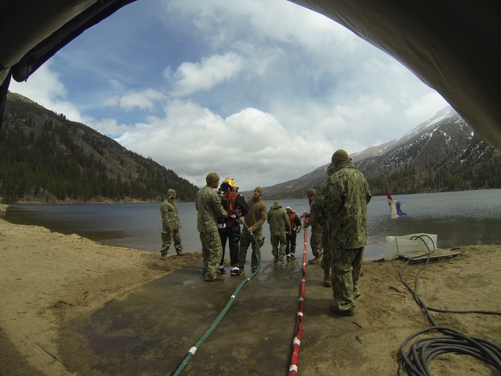 UCT 2 cold weather and altitude surface supplied dive operations