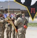 101st Sustainment Brigade 'Lifeliners' case their colors