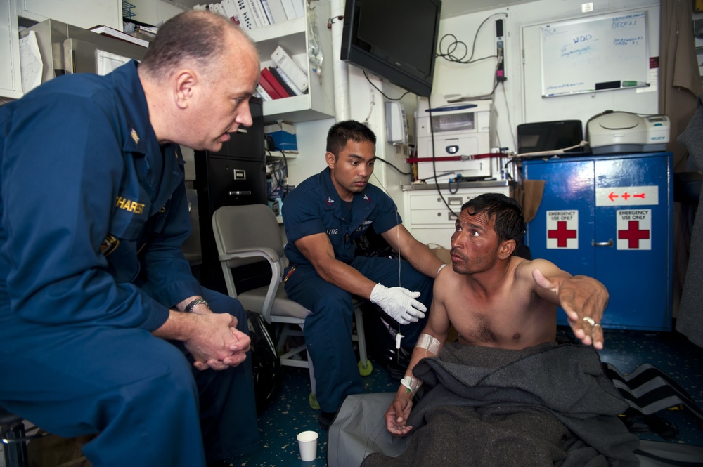 Eisenhower completes return of stranded mariners to Afghanistan