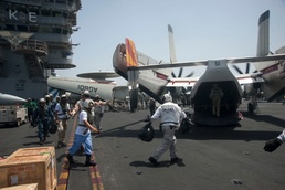 Eisenhower completes return of stranded mariners to Afghanistan