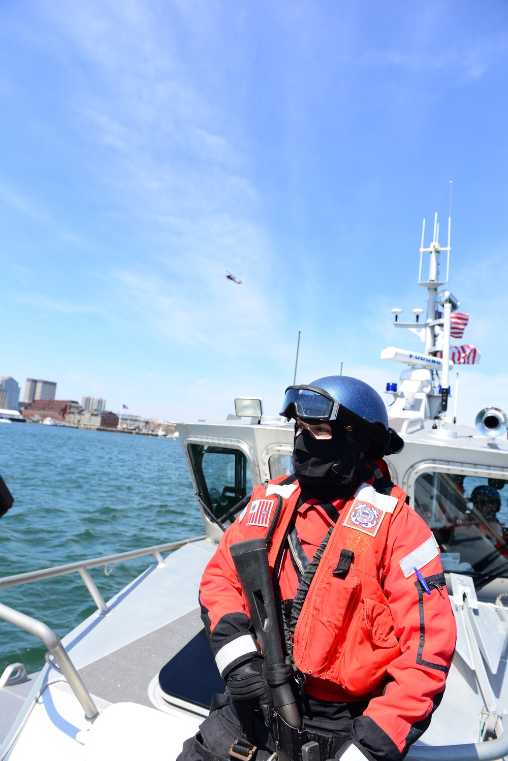 Coast Guard Station Boston conducts security operations