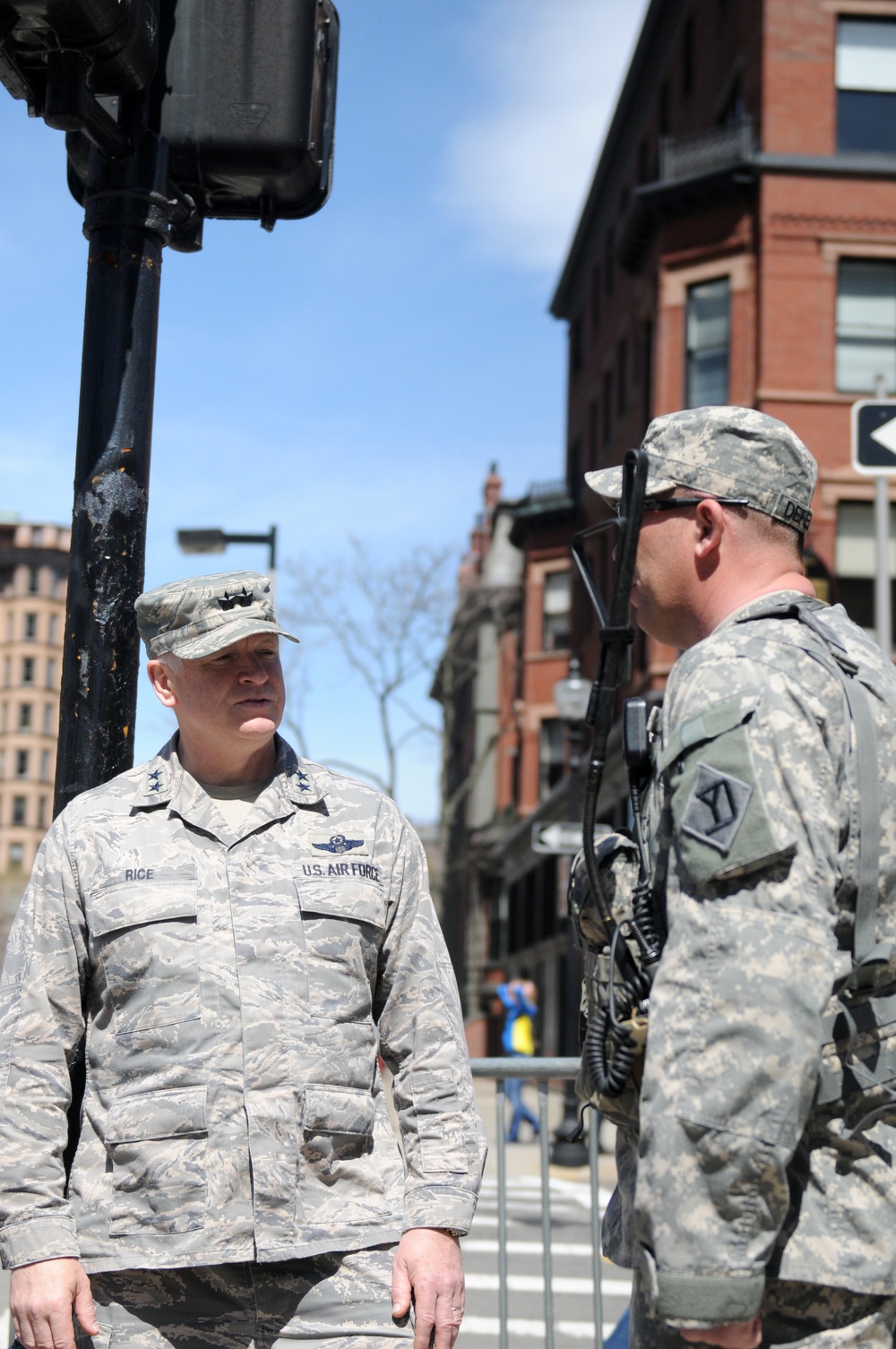 Marathon bombing response