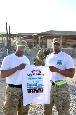 Showing support