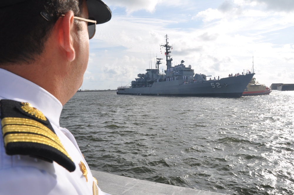 BAP Villavisencio arrives in Mayport