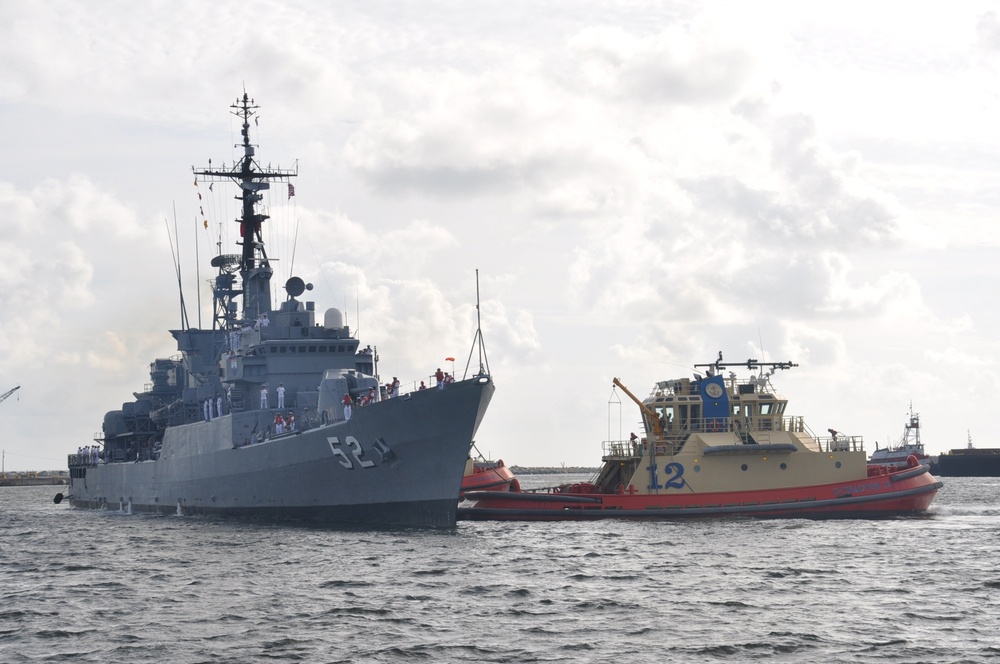 BAP Villavisencio arrives in Mayport