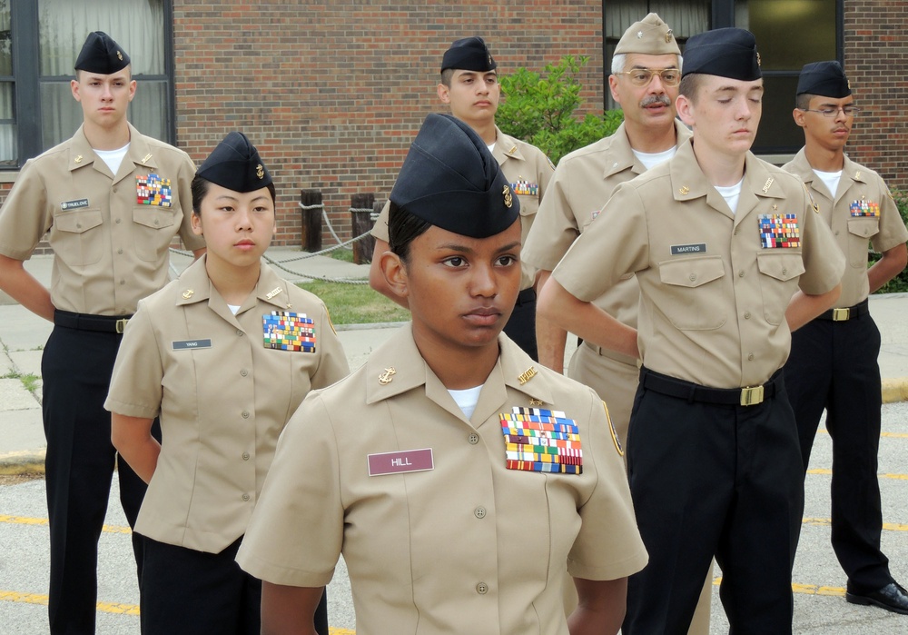 Recruits at Naval Station Great Lakes