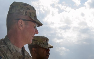 Maj. Gen. James McConville meets ANDF-P personnel
