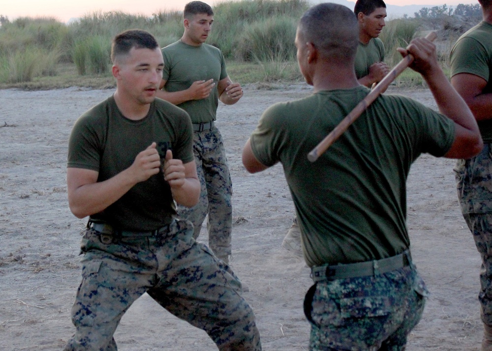 BK13- Philippine and US Marines train together in martial arts