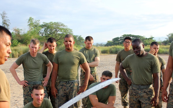 BK13- Philippine and US Marines train together in martial arts