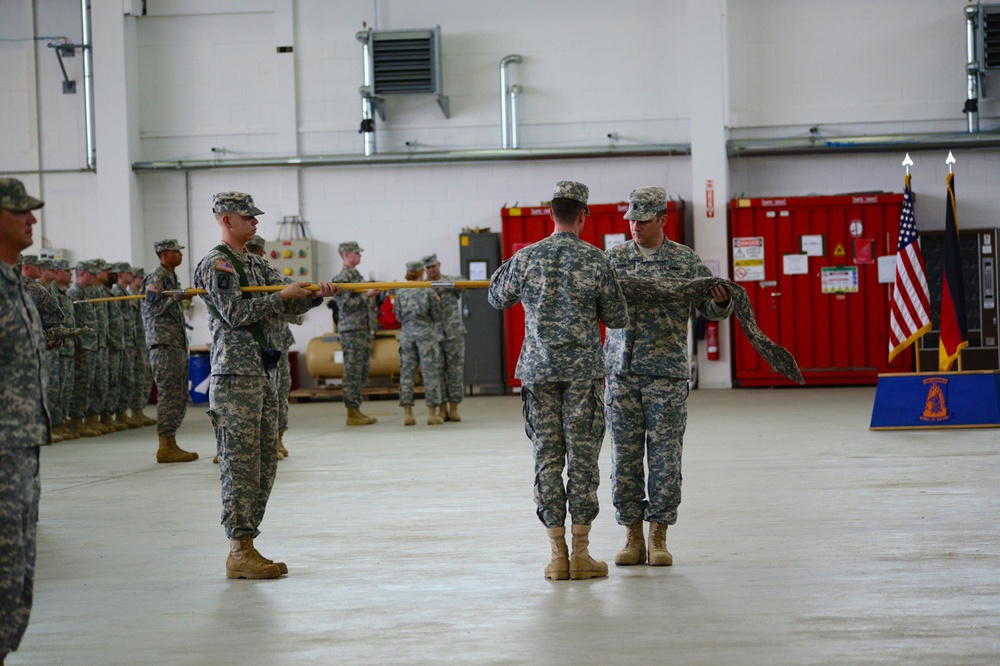 5-158th General Support Aviation Battalion, uncasing of the color ceremony