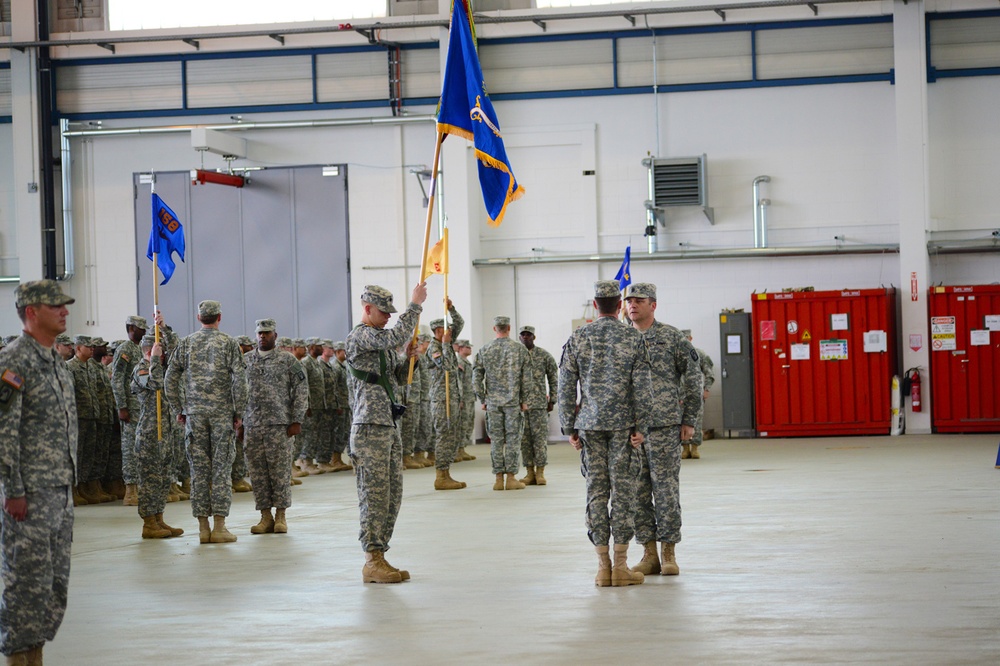 5-158th General Support Aviation Battalion, uncasing of the color ceremony