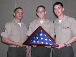 LAAD Marine honored as service person of the quarter