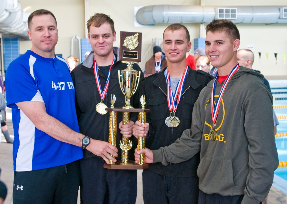 11th ADA wins Fort Bliss Commander’s Cup swim meet