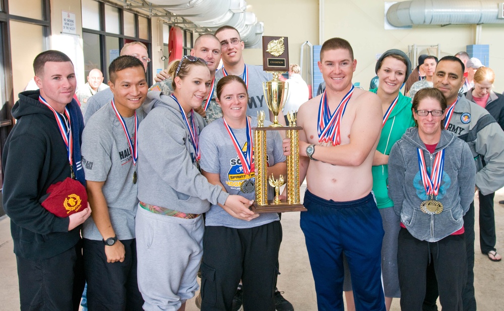 11th ADA wins Fort Bliss Commander’s Cup swim meet