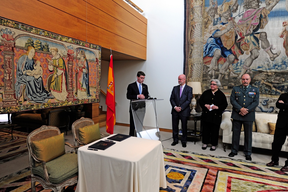 ICE returns stolen 16th century tapestry to Spain