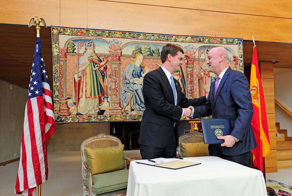 ICE returns stolen 16th century tapestry to Spain