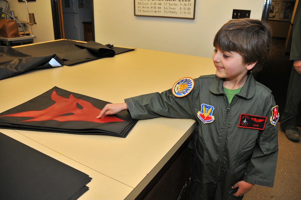 Honorary pilot for a day at the 177th Fighter Wing