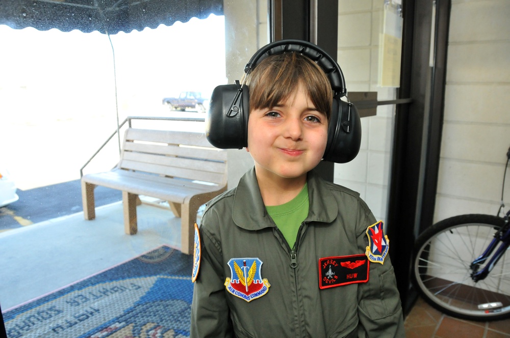 Honorary pilot for a day at the 177th Fighter Wing