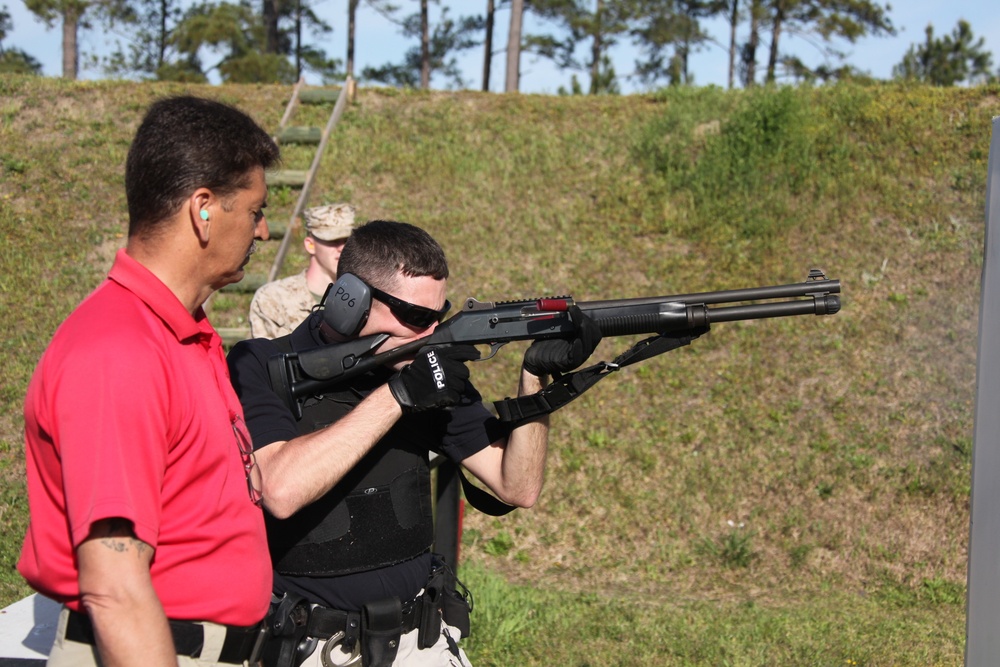 DVIDS - Images - ‘Going Hot’ PMO shotgun, pistol, pepper spray training ...