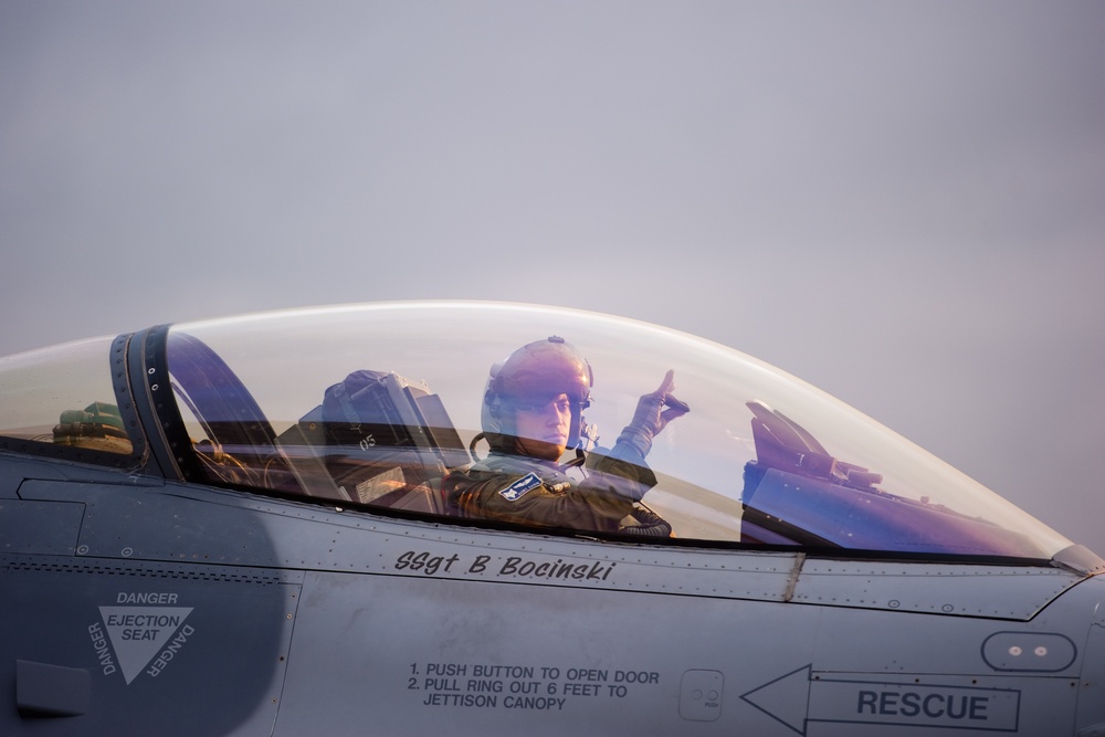 169th Fighter Wing readiness exercise flight line ops