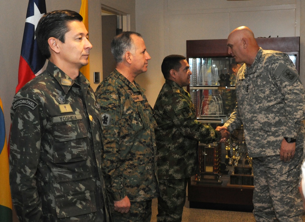 Odierno visit