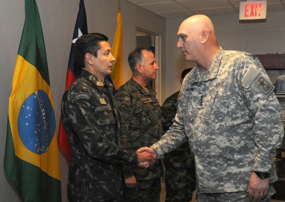 Odierno visit