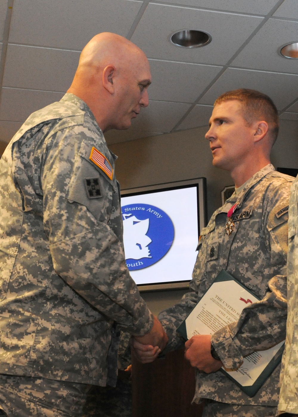 Odierno visit
