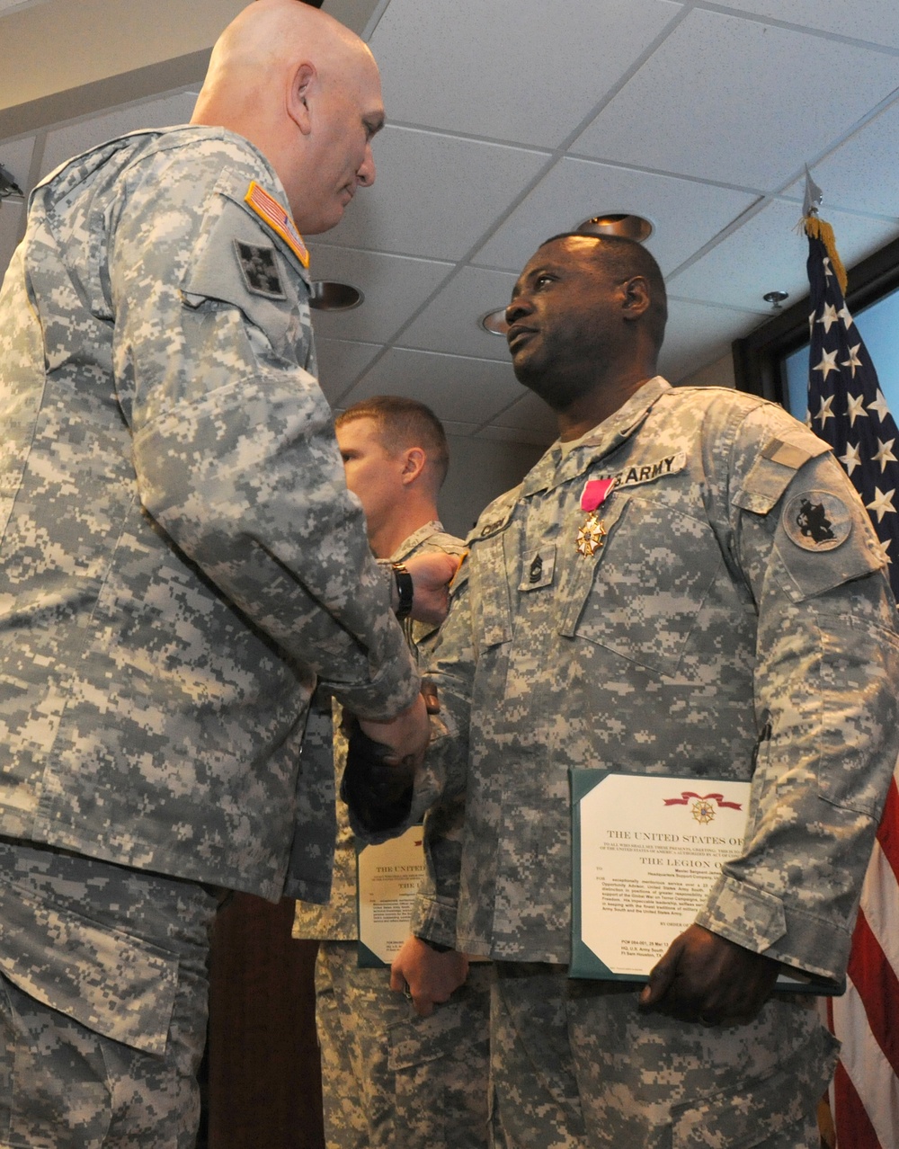 Odierno visit