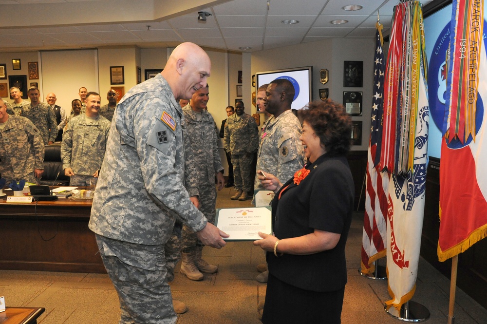 Odierno visit