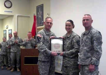 Raider named Bayonet Soldier of the Month