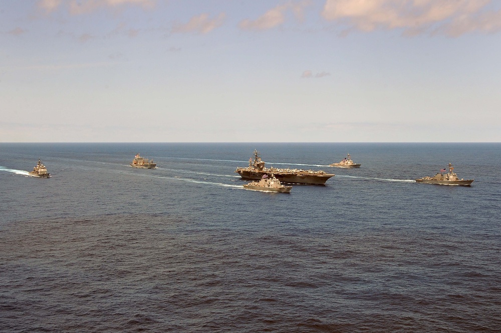 Carrier Strike Group 8 operations