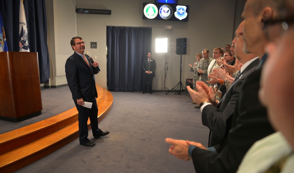 Carter at Scott Air Force Base