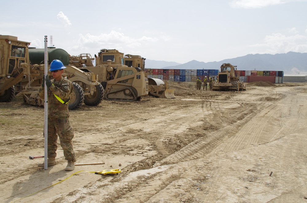 Surveyors Helping Retrograde Operations in Afghanistan