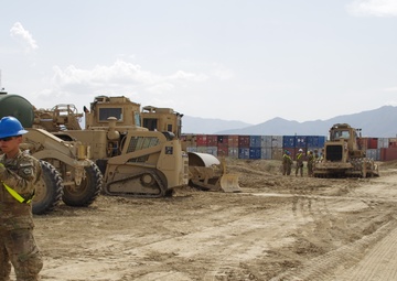 Surveyors Helping Retrograde Operations in Afghanistan