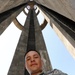 US Army soldier visits Capas National Shrine