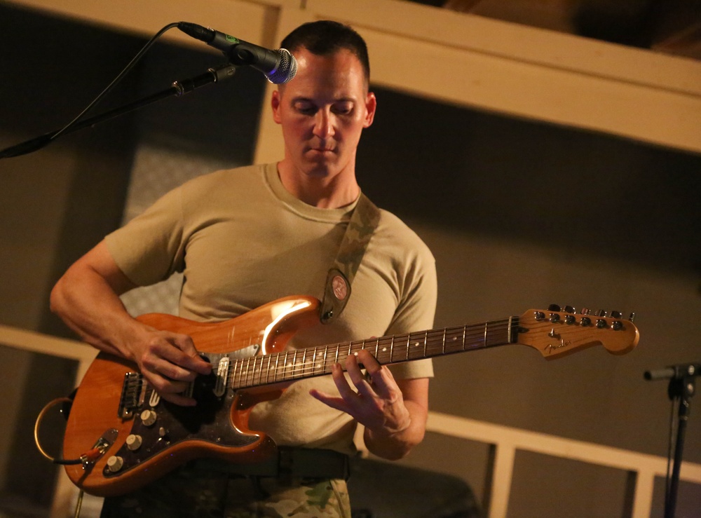 Vector Band performance at Jalalabad Airfield