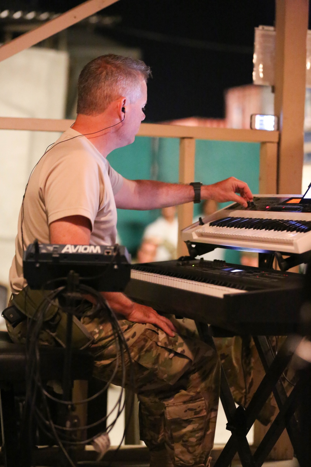 Vector Band performance at Jalalabad Airfield