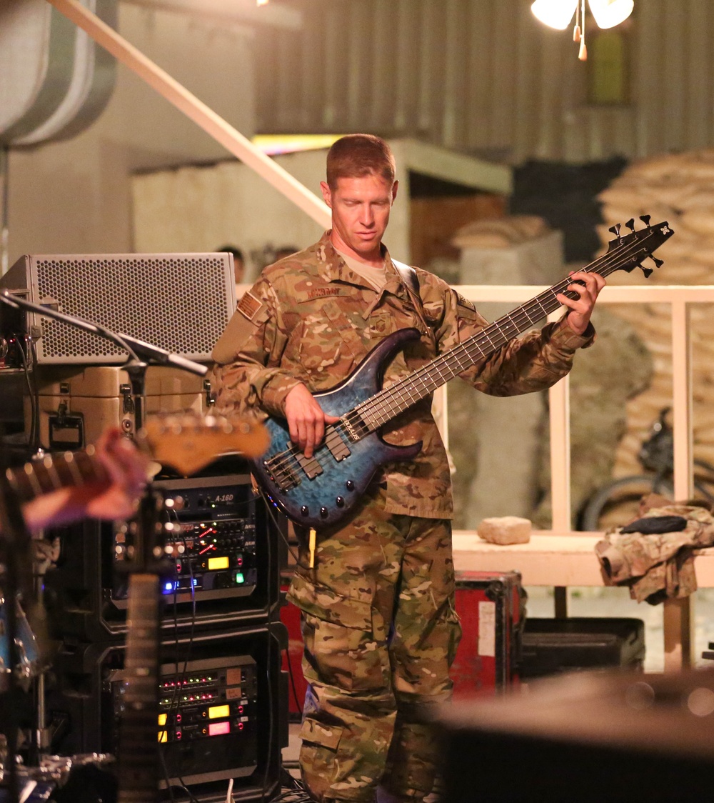 Vector band performance at Jalalabad Airfield