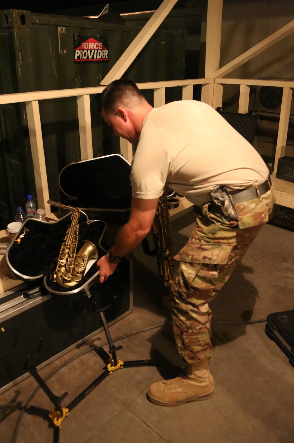 Vector band performance at Jalalabad Airfield