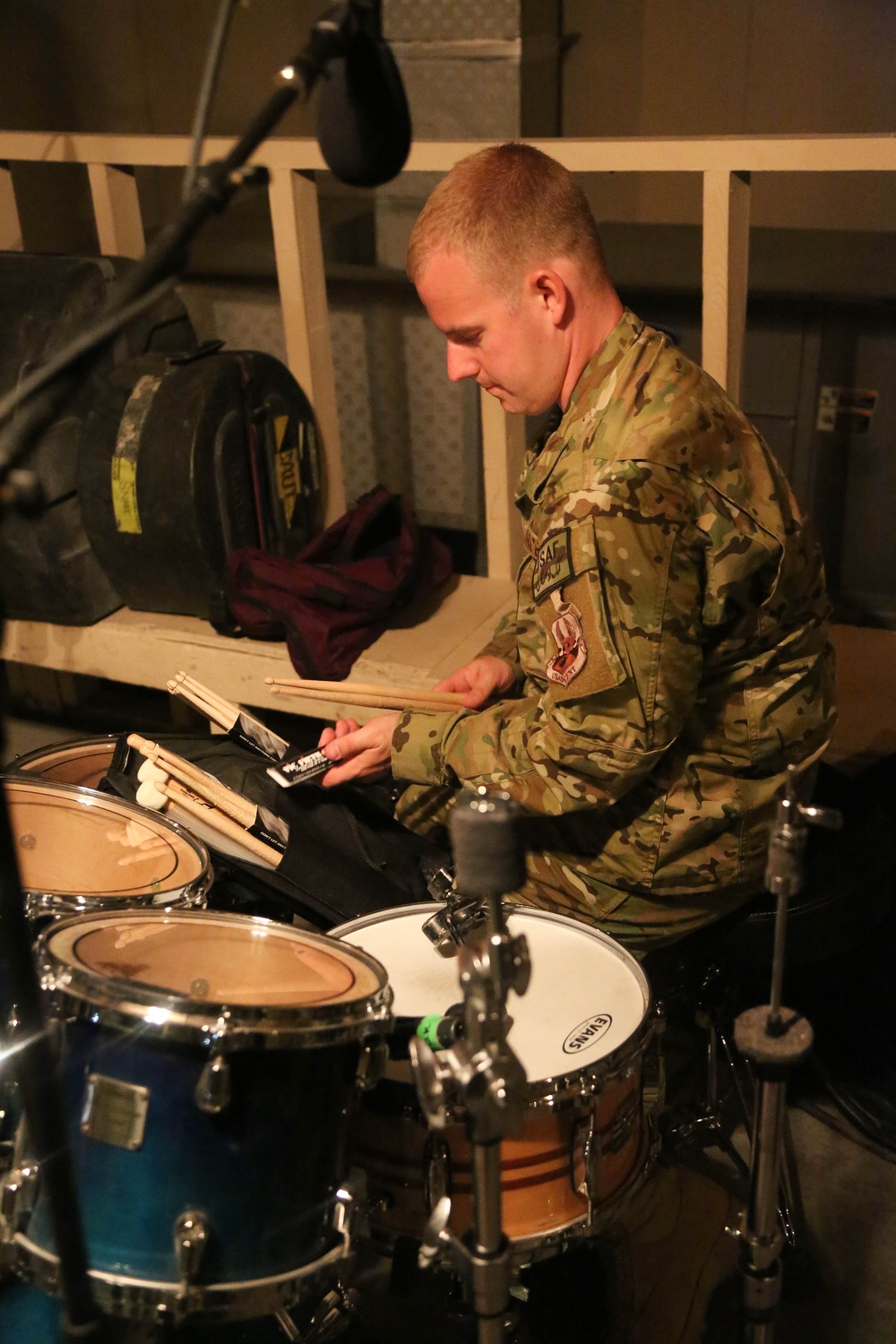 Vector Band performance at Jalalabad Airfield