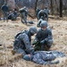 MI soldiers train in the field