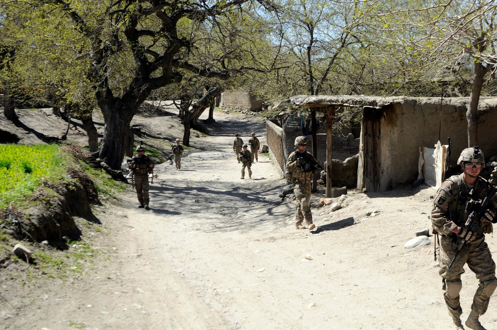 Bulldogs assist ANSF to secure Wazir Valley