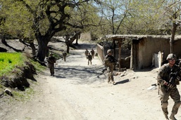 Bulldogs assist ANSF to secure Wazir Valley