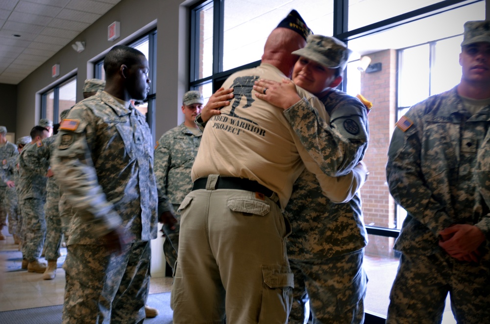 210th Military Police Ceremony Deployment Ceremony