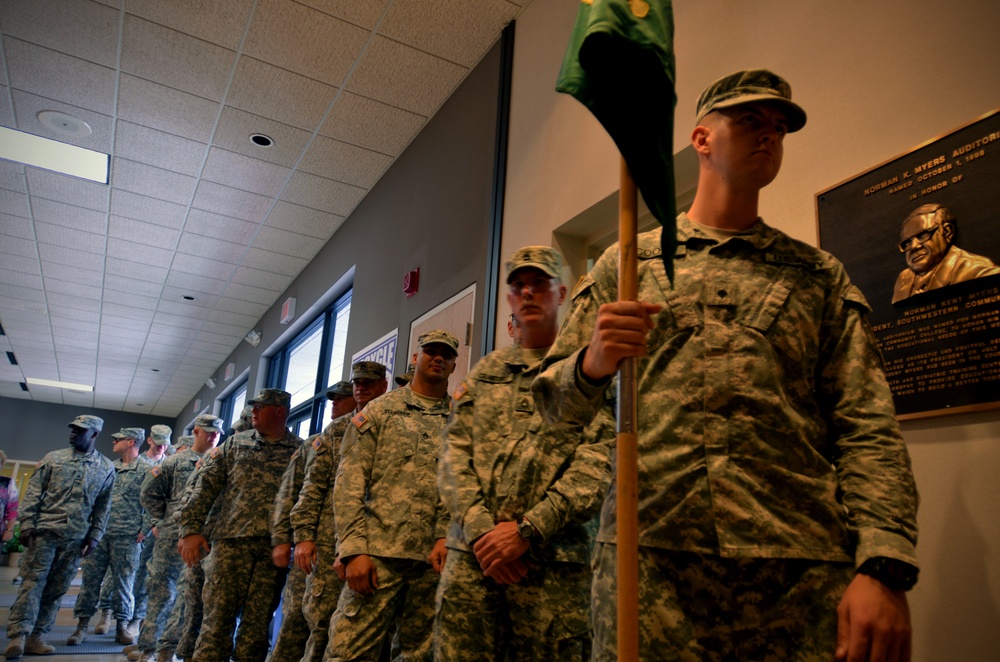 210th Military Police Ceremony Deployment Ceremony