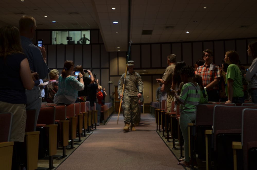 210th Military Police Ceremony Deployment Ceremony