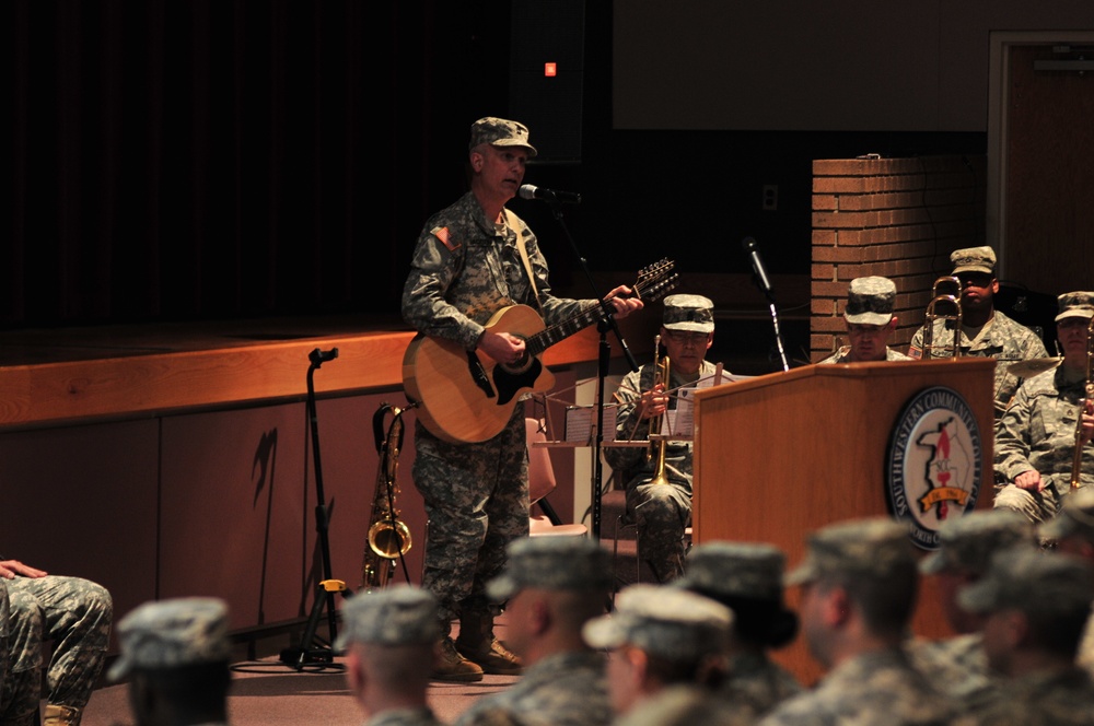 210th Military Police Ceremony Deployment Ceremony