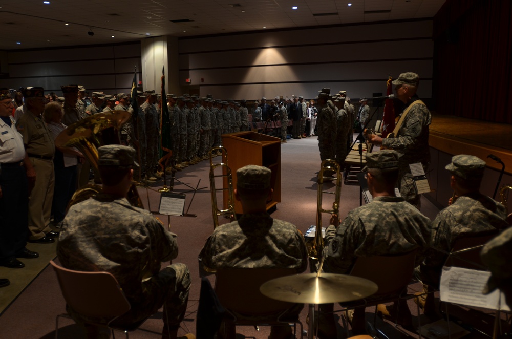 210th Military Police Ceremony Deployment Ceremony