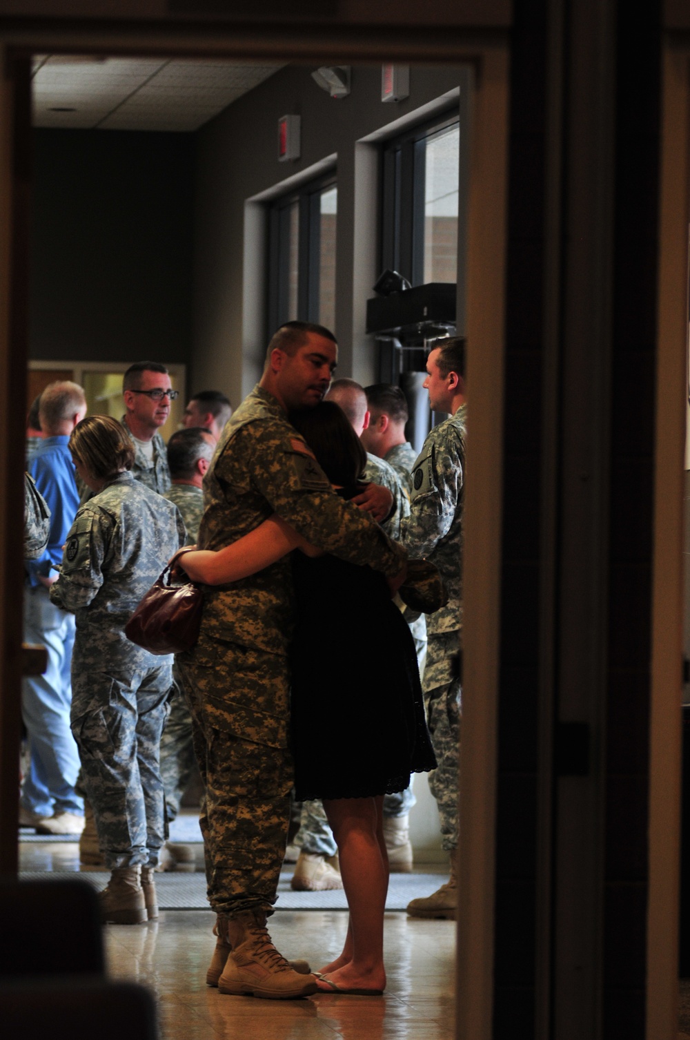 210th Military Police Ceremony Deployment Ceremony